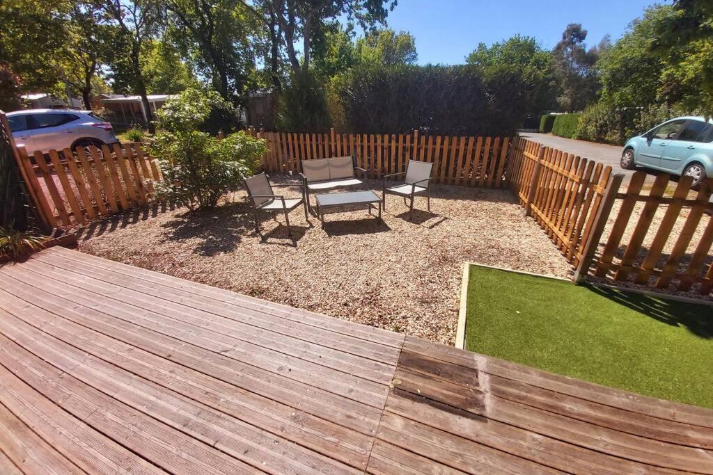 Willa Chalet T3/Clim/Wifi/Pkg/Terrasse/15 Min Plages La Teste-de-Buch Zewnętrze zdjęcie